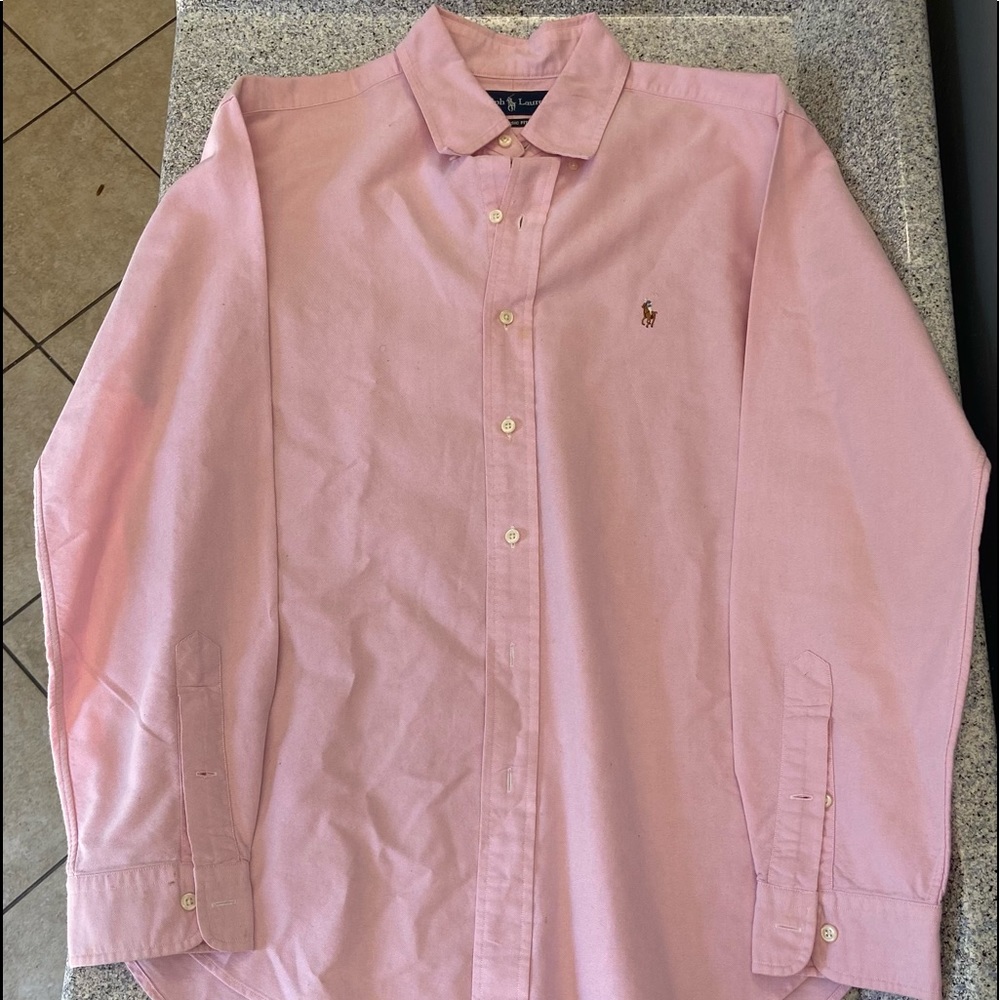 Polo Ralph Lauren Men’s Button-down Pink Oxford